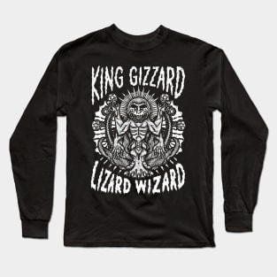 The King Gizard And Wizard Lizard Long Sleeve T-Shirt